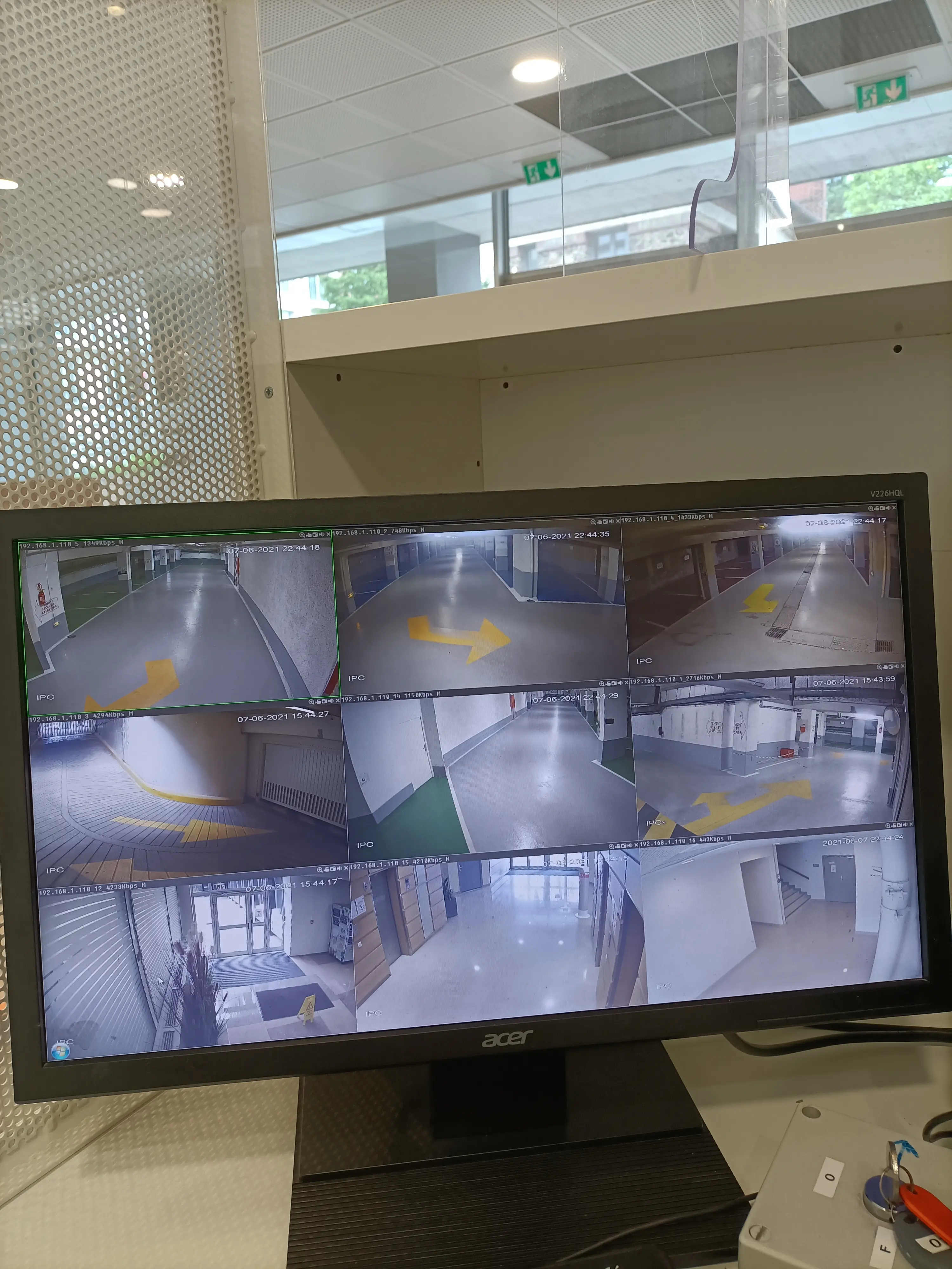 Ecran surveillance