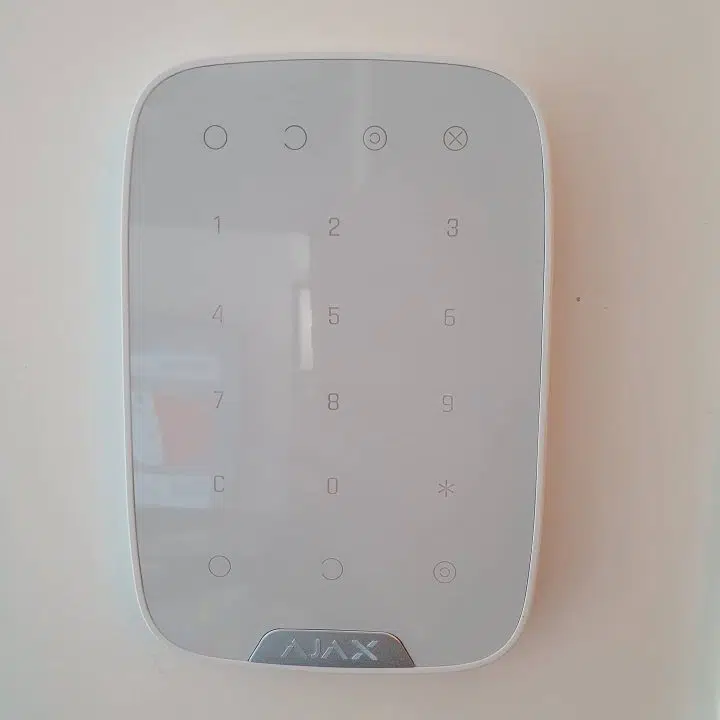 Clavier tactile Ajax